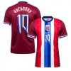Camiseta de fútbol Noruega Odegaard 10 Primera Equipación 2024 - Hombre